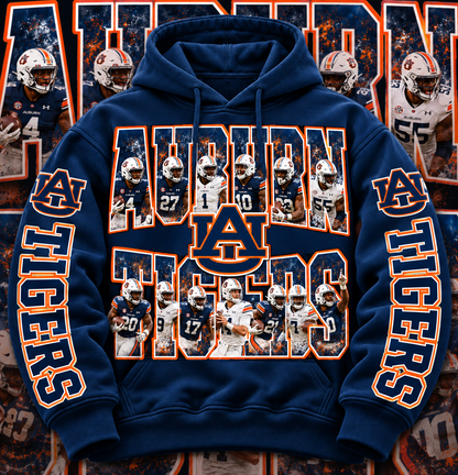 COLLEGE FB HOODIE W/ SLEEVE PRINT COLLECTION