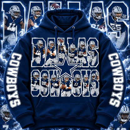 PRO FBALL HOODIE COLLECTION W/ SLEEVE PRINT GROUP 1