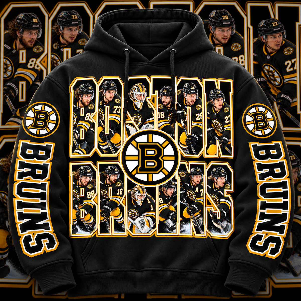 HOCKEY HOODIE COLLECTION W/ SLEEVE PRINT GROUP 1