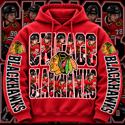 HOCKEY HOODIE COLLECTION W/ SLEEVE PRINT GROUP 1