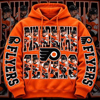 HOCKEY HOODIE COLLECTION W/ SLEEVE PRINT GROUP 1
