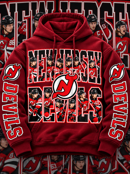 HOCKEY HOODIE COLLECTION W/ SLEEVE PRINT GROUP 3