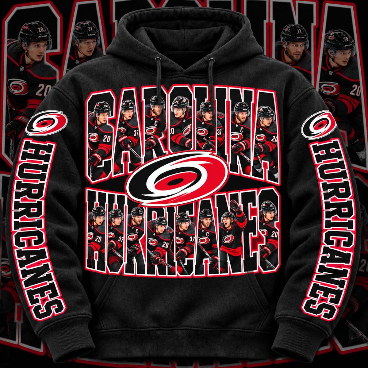 HOCKEY HOODIE COLLECTION W/ SLEEVE PRINT GROUP 3