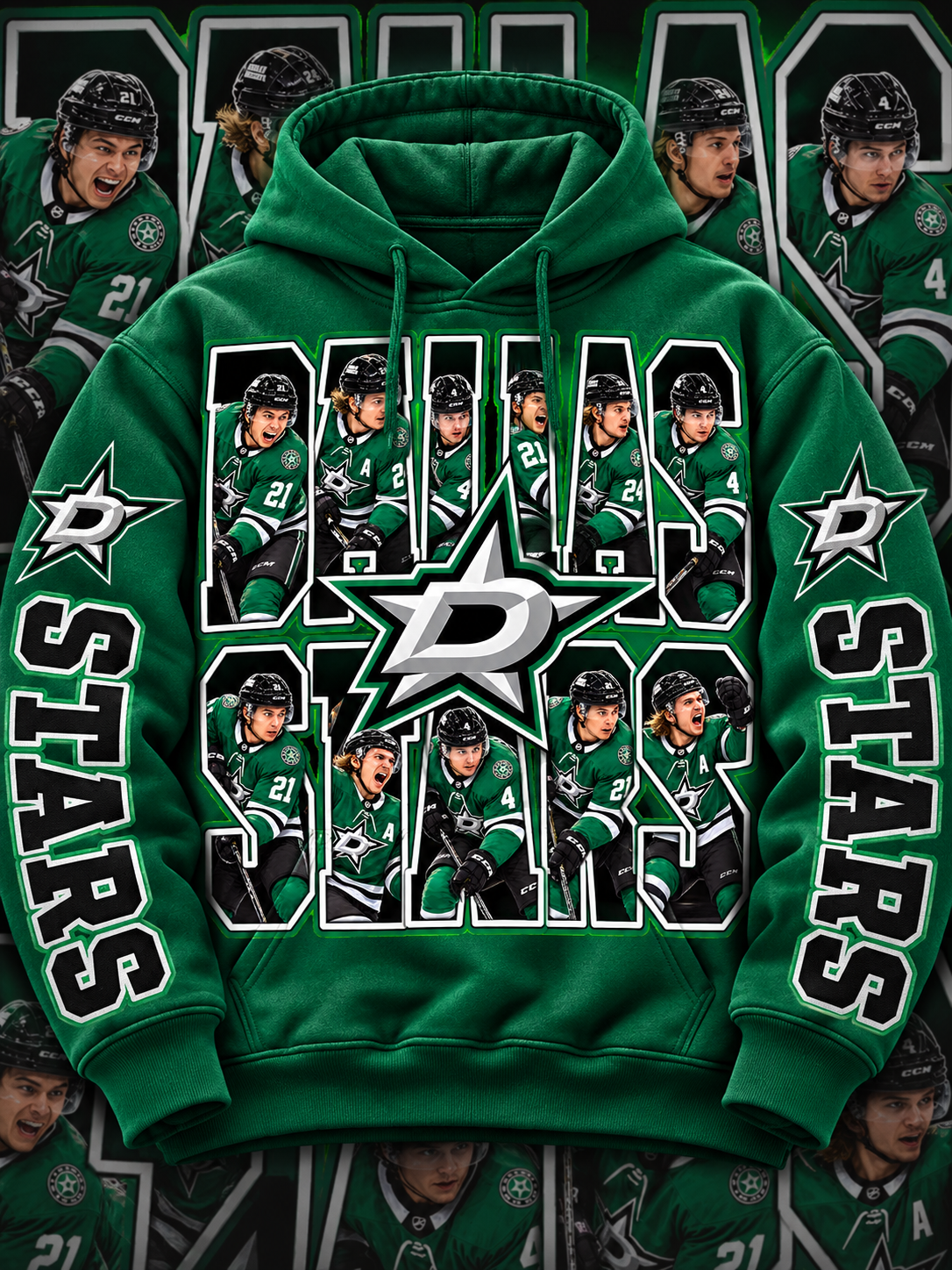HOCKEY HOODIE COLLECTION W/ SLEEVE PRINT GROUP 4