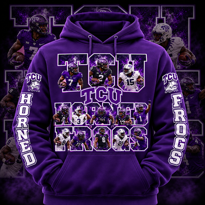 COLLEGE FB HOODIE W/ SLEEVE PRINT COLLECTION