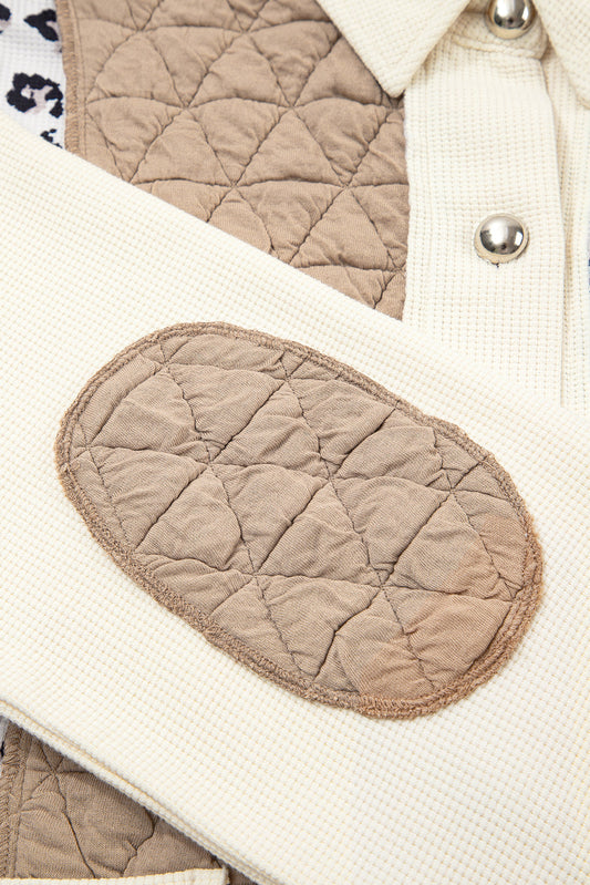 Leopard Waffle Jacket August.