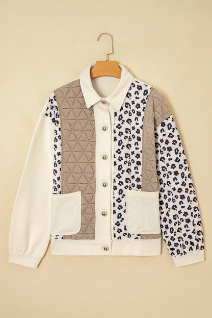 Leopard Waffle Jacket August.