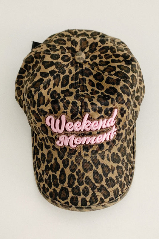 Leopard Weekend Moment Hat New RTS