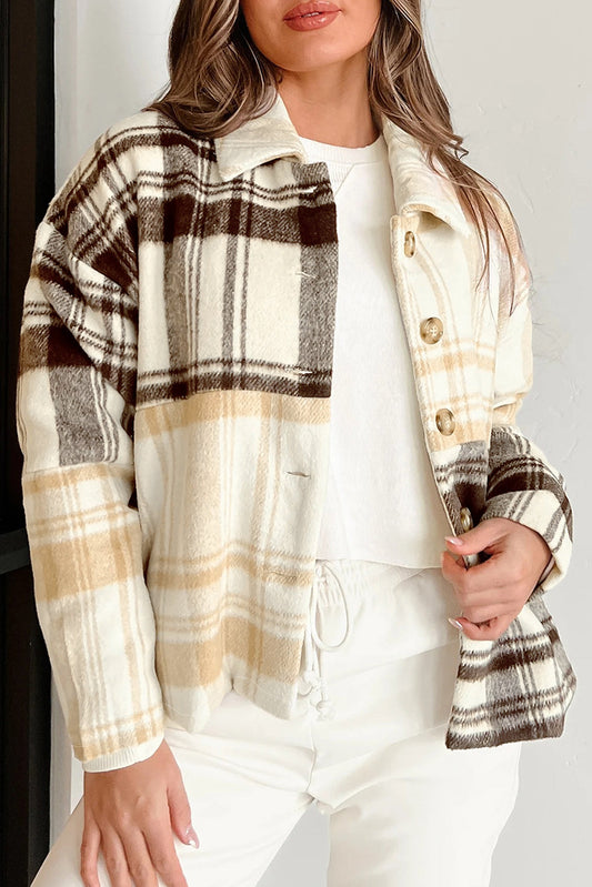 Multicolor Plaid Shacket RTS