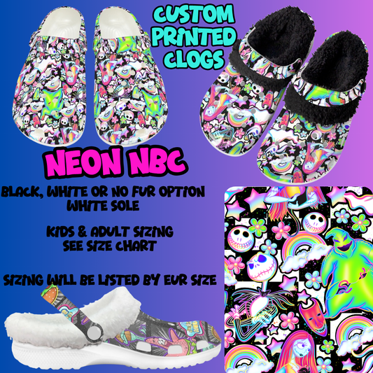 NEON NBC-CLOG 7 RUN-PREORDER CLOSING 10/17