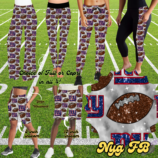 SEQUIN FB RUN-NYG FB-6 STYLE BOTTOMS-PREORDER CLOSING 8/13