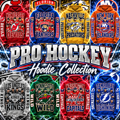 HOCKEY HOODIE COLLECTION W/ SLEEVE PRINT GROUP 4