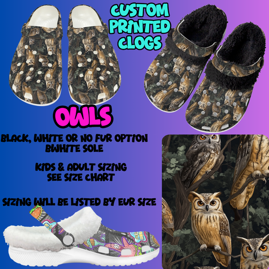 OWLS-CLOG 7 RUN-PREORDER CLOSING 10/17