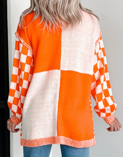 Checkered Cardigan *multiple colors* FB