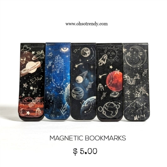 SPACE MAGNETIC BOOKMARKS