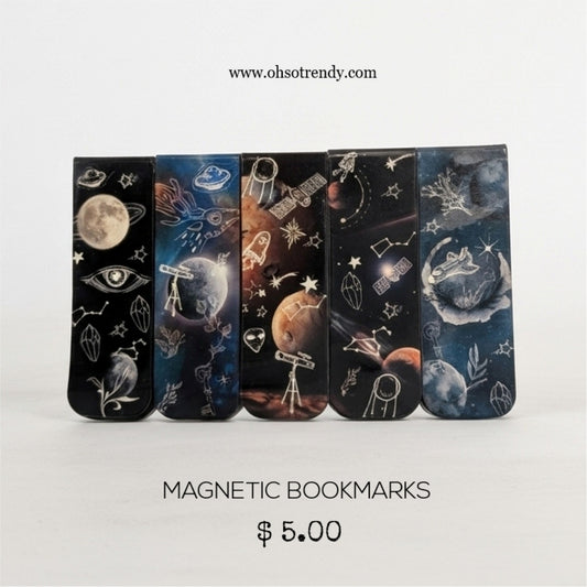SPACE MAGNETIC BOOKMARKS