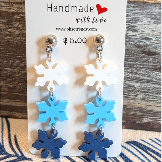 SNOWFLAKE EARRINGS