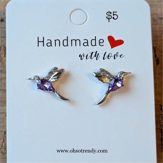 HUMMINGBIRD EARRINGS