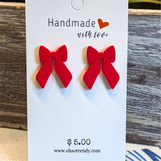 BOW EARRINGS