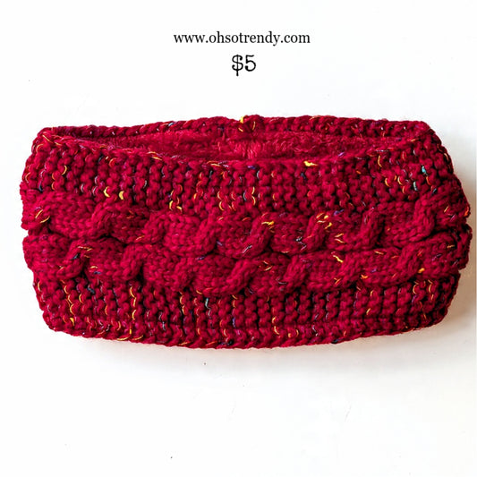 KNIT EAR WARMER HEADBAND