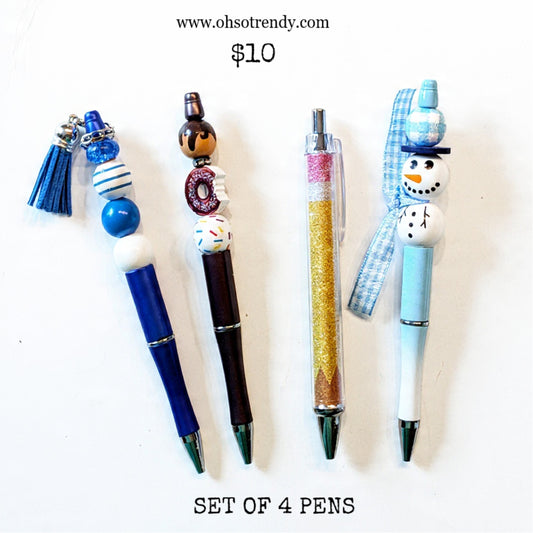 SET OF 4 PENS