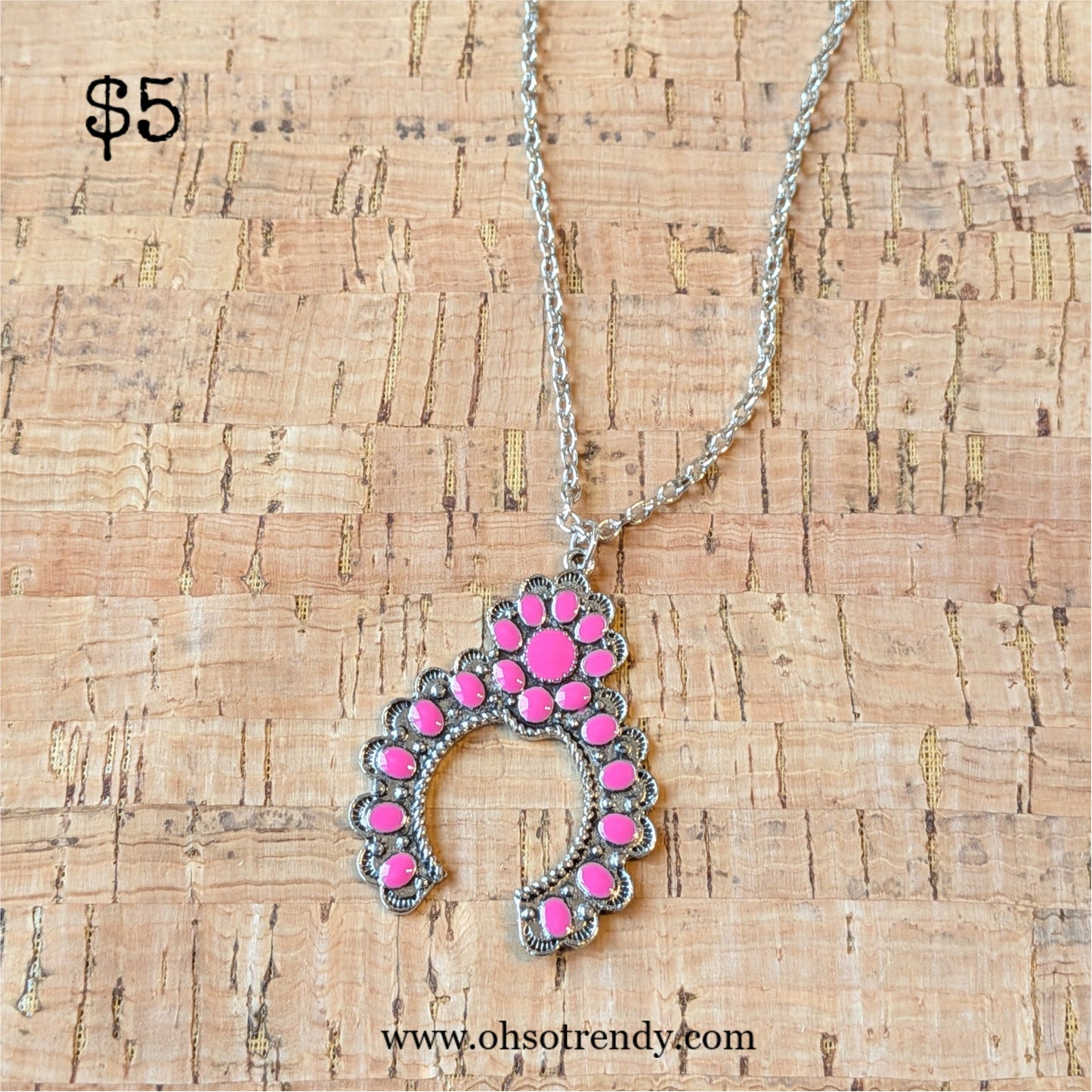 PINK TURQUOISE NECKLACE
