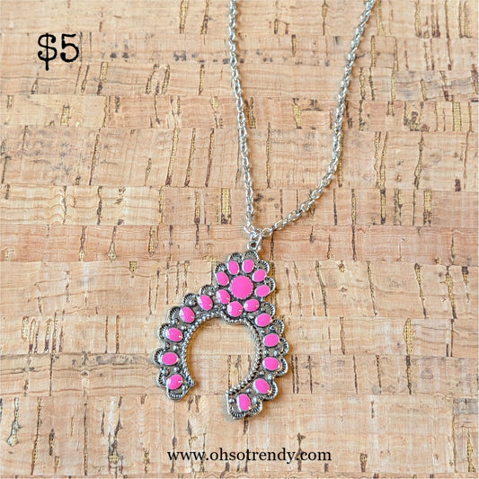 PINK TURQUOISE NECKLACE