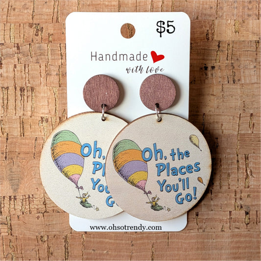 DR. SEUSS EARRINGS