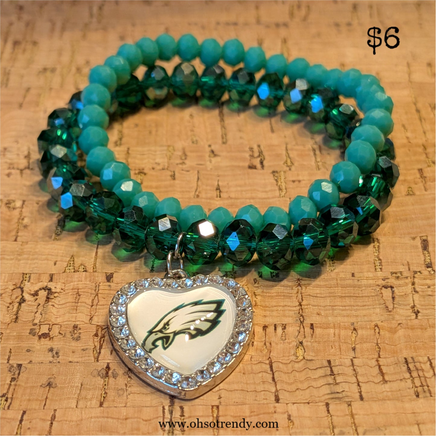 NFL BRACELET SET - PHILADELPHIA EAGLES