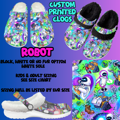 ROBOT-CLOG 7 RUN-PREORDER CLOSING 10/17