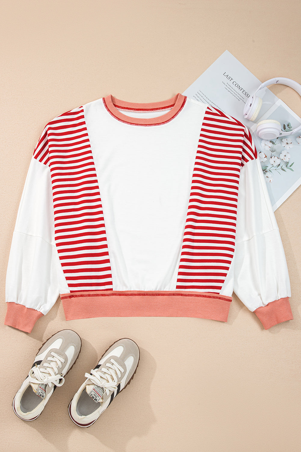 Stripe Oversized Sweatshirt RTS