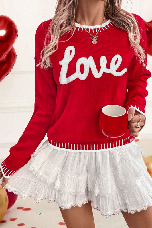 Love Graphic Sweater RTS