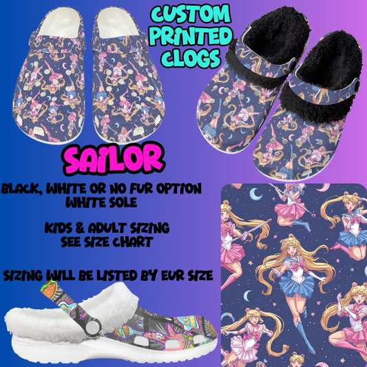 SAILOR-CLOG 7 RUN-PREORDER CLOSING 10/17