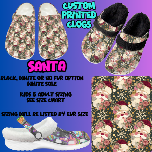 SANTA-CLOG 7 RUN-PREORDER CLOSING 10/17