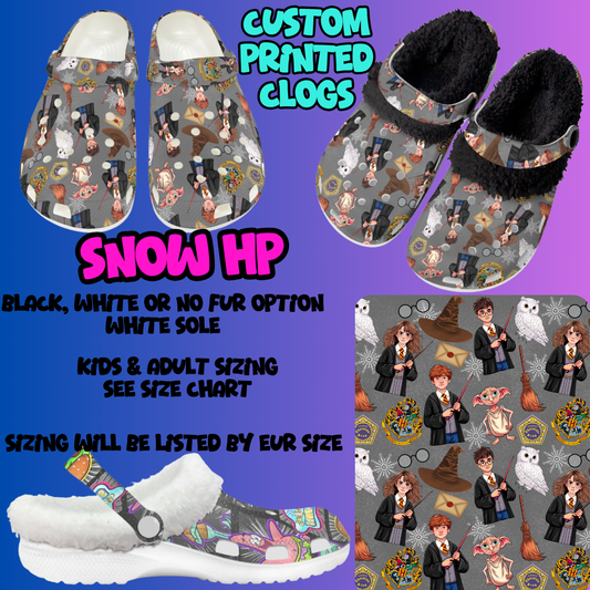 SNOW HP-CLOG 7 RUN-PREORDER CLOSING 10/17