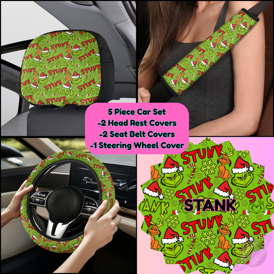 5 PIECE CAR SET-STANK-PREORDER CLOSING 9/5