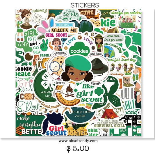 GIRL SCOUTS STICKERS