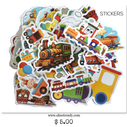 TRAIN STICKERS