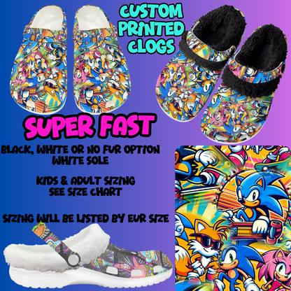 SUPER FAST-CLOG 7 RUN-PREORDER CLOSING 10/17