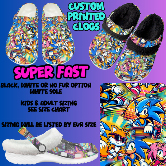 SUPER FAST-CLOG 7 RUN-PREORDER CLOSING 10/17