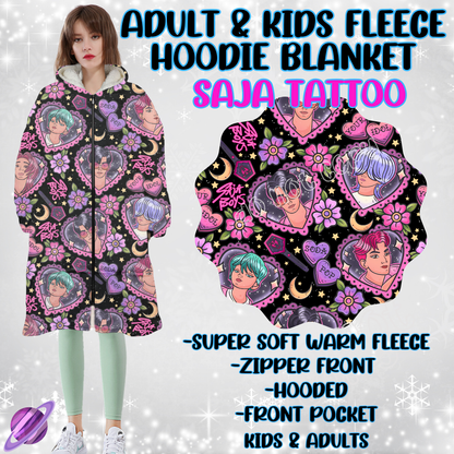 SAJA TATTOO - HOODIE BLANKET RUN-PREORDER CLOSING 9/27