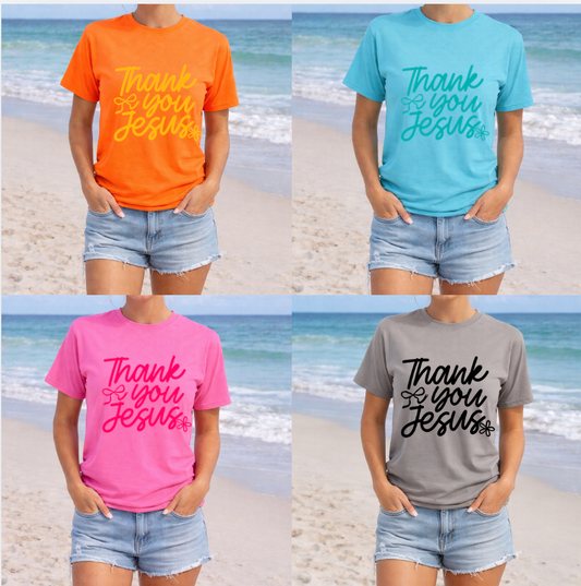 Thank you Jesus Tee.