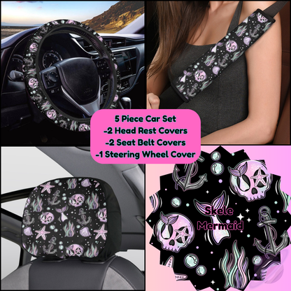 5 PIECE CAR SET-SKELE MERMAID-PREORDER CLOSING 9/5