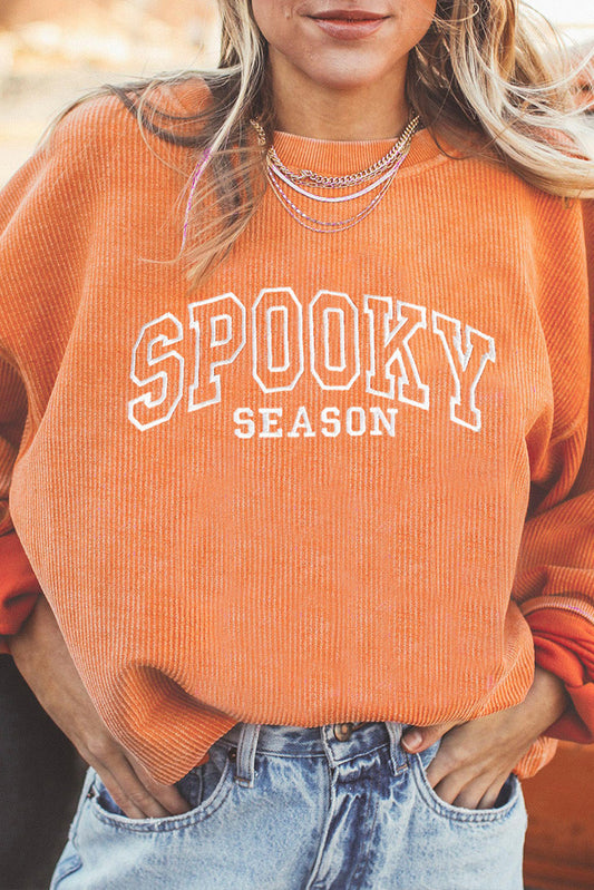 Spooky Season Ribbed Sweatshirt FB