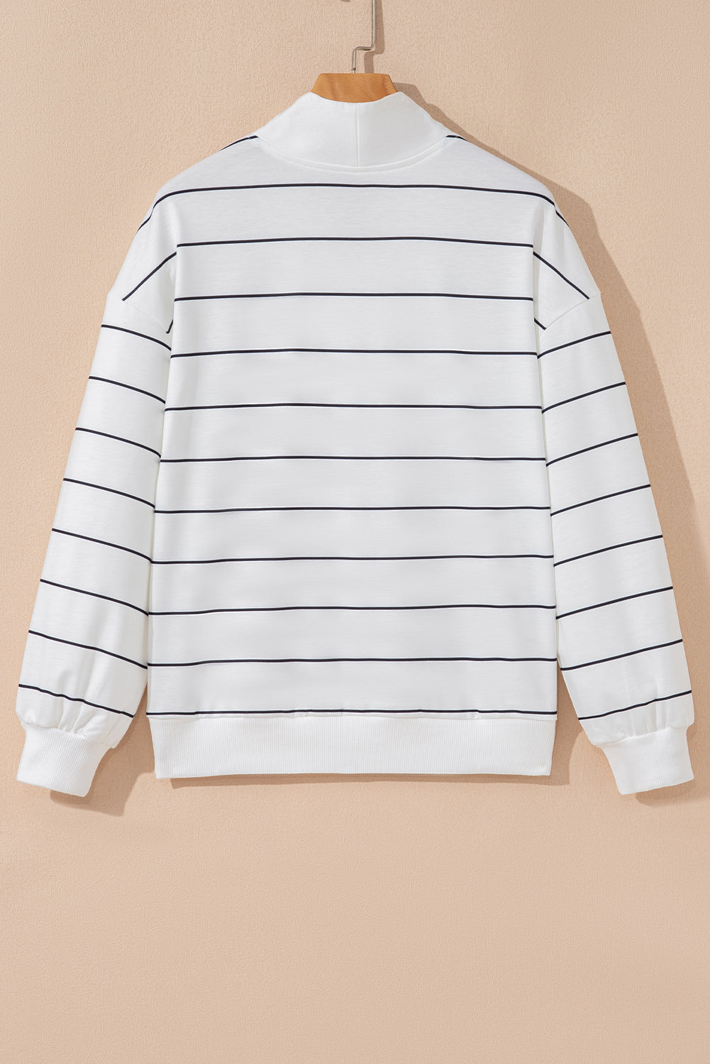 Striped Zip Up Top RTS