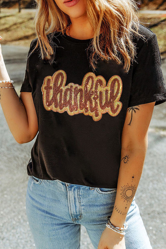 Thankful Sequin Top FB