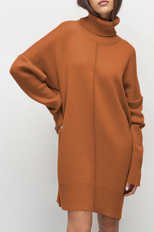 Turtleneck Sweater Dress FB