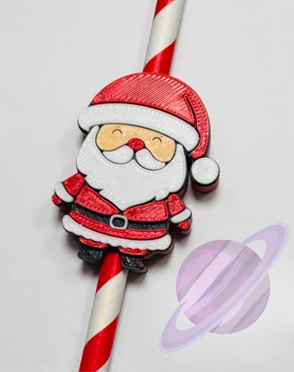 HOLIDAY CB- 3D PRINTED STRAW CHARM