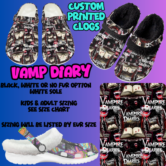 VAMP DIARY-CLOG 7 RUN-PREORDER CLOSING 10/17