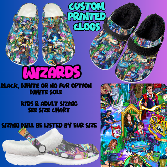 WIZARDS-CLOG 7 RUN-PREORDER CLOSING 10/17